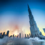 Sunset Over The Burj Khalifa