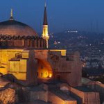 Istanbul And Hagia Sophia At Night