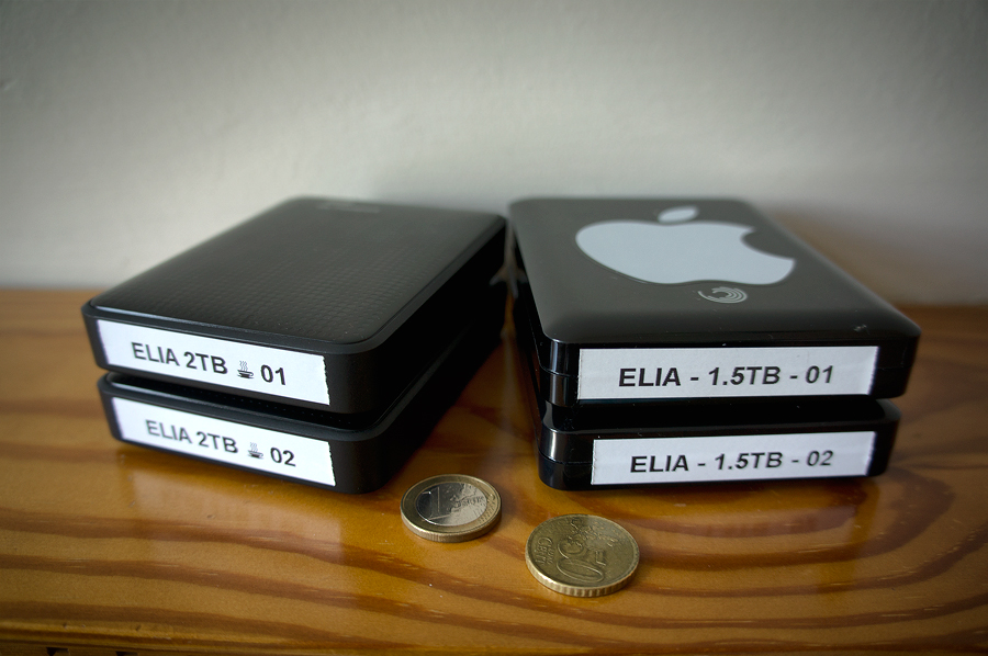 Backup for Full Time Travel Photography - Picture of Hard Drive