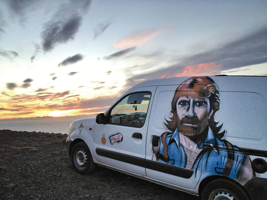 Truck_Norris_Sunset