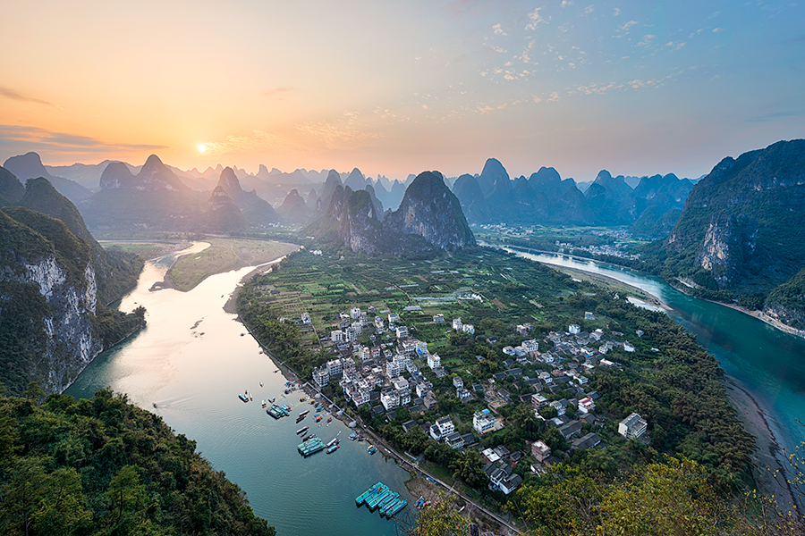 Beyond Karst Peak - Xingping China