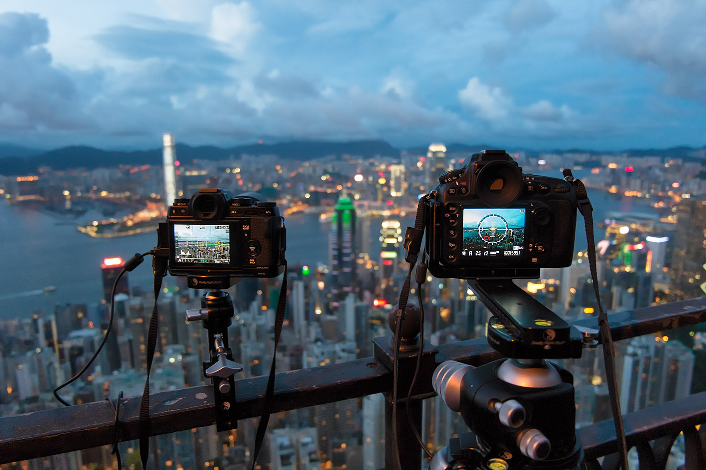 The Moments Between Victoria Peak Hong Kong
