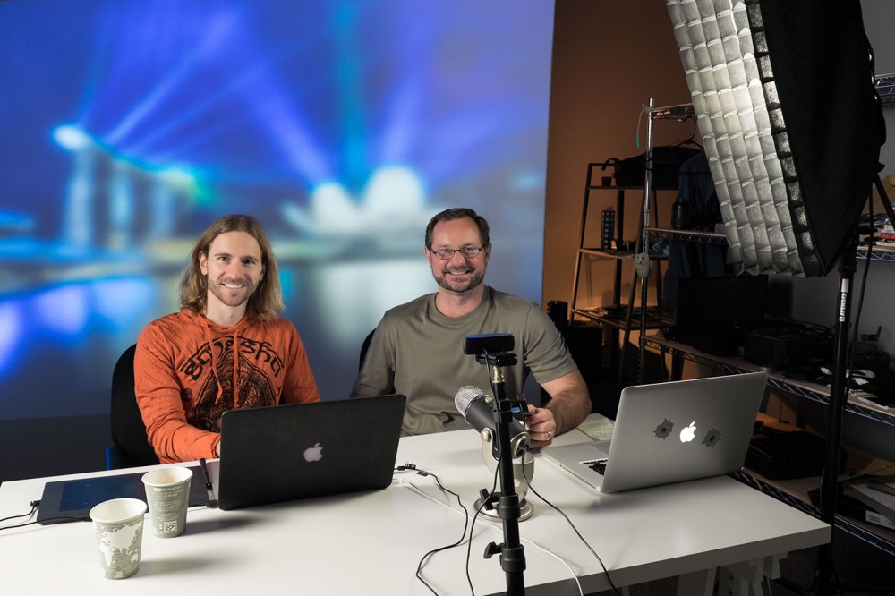Wacom Hangout BTS with Techman Joe