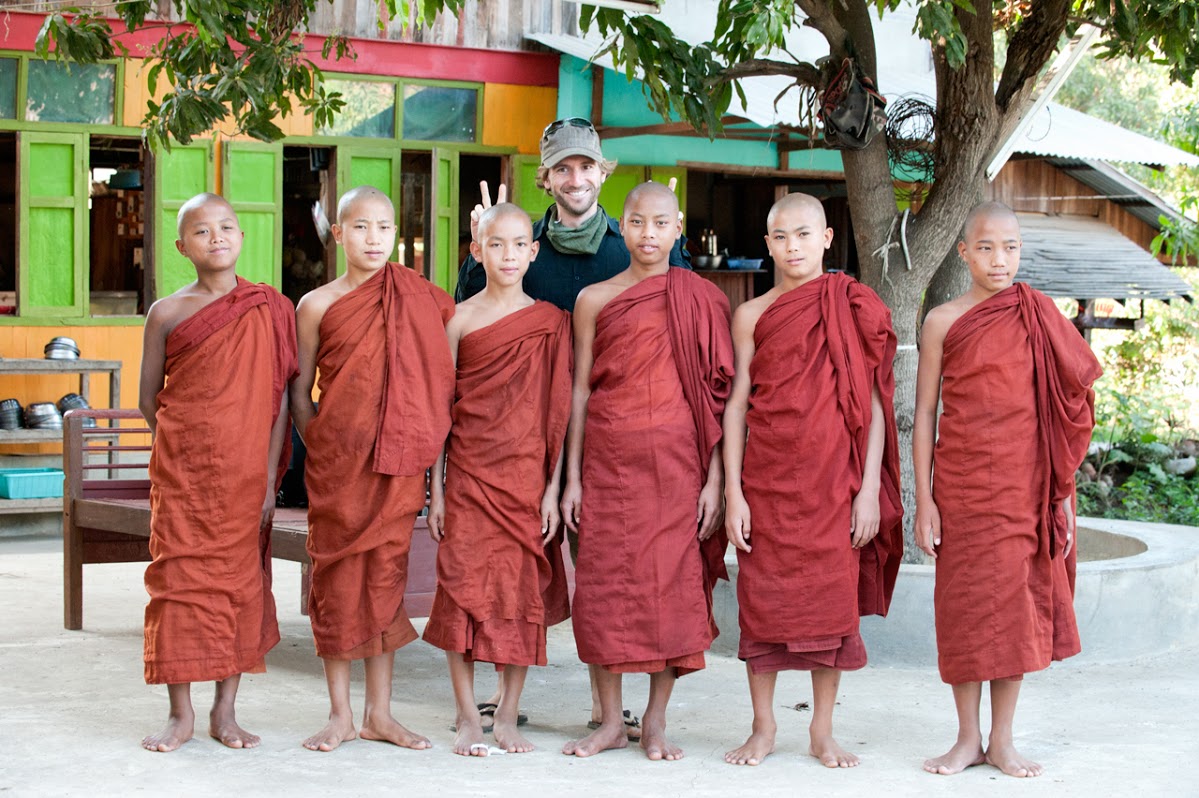 Monkeying Around in Myanmar - Novice school February 2013 - Photo Credit: Malcolm Fackender