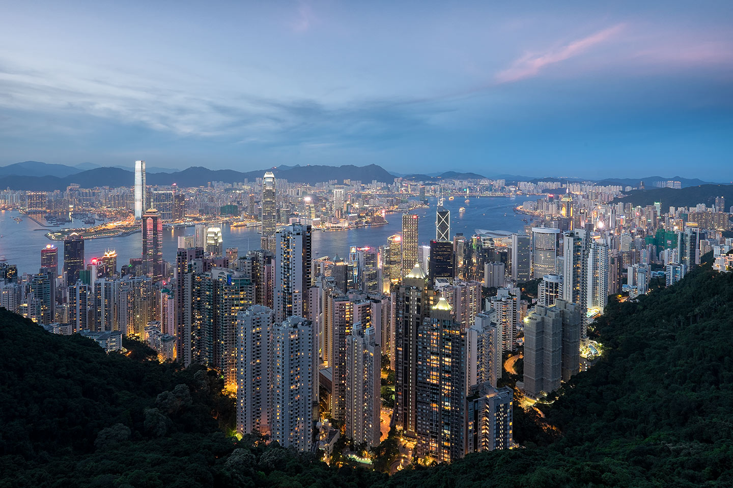 Hong Kong Skyline - June 2014 - Fujifilm X-T1 | Fujinon XF 10-24mm Lens | 13mm | f/8 | ISO 200 | 4 sec