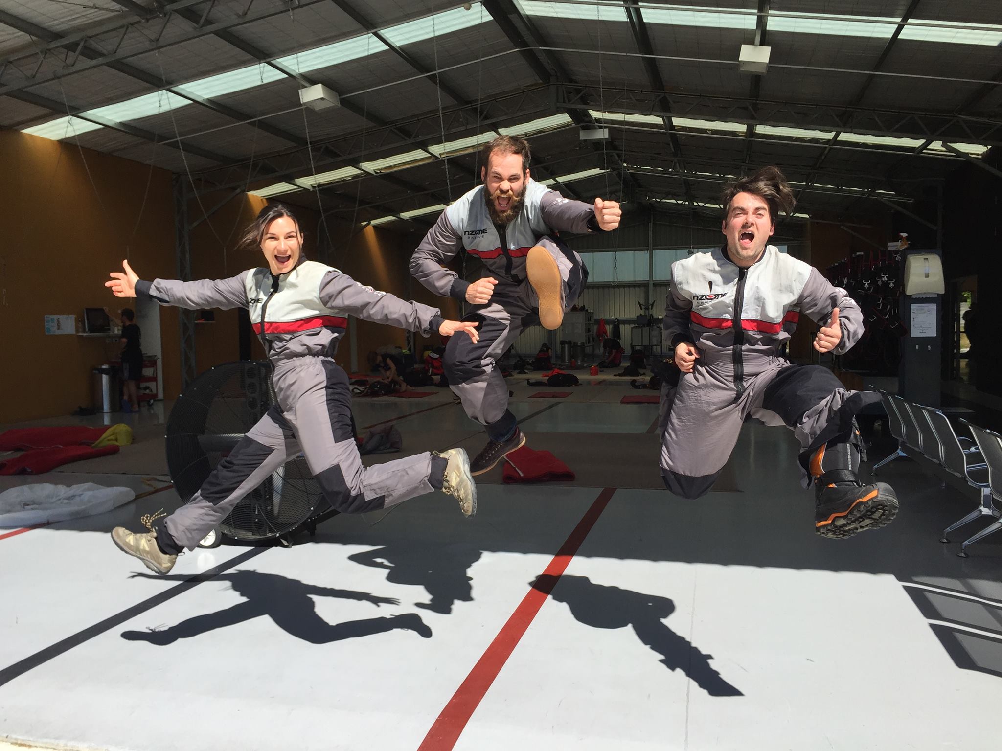 the went sky diving, bungee jumping, and even did the world